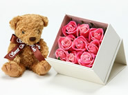 Rose Decoration & Teddy