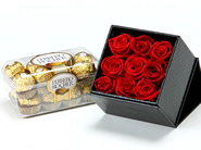 Rose Decoration & Chocolate