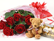 6Roses&Teddy&Chocolate
