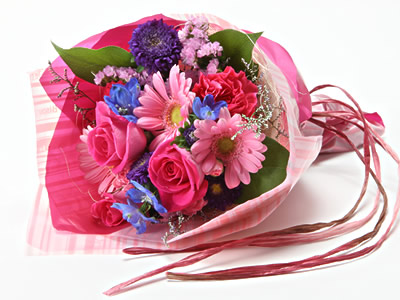 "Clutched" Bouquet Pink lavender
